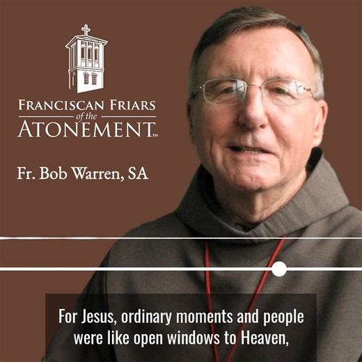 We often tend to associate God only with extraordinary events and miracles. But when Mary and Joseph presented Jesus in the Temple, Simeon recognized God in the ordinary – a humble couple with a newborn, participating in a simple ritual. Father Bob emphasizes that God is always present, not just in unusual events and miracles, but in our everyday lives. #PresentationOfTheLord #Presentation #Catholic #Homily #SundayHomily #CatholicFaith | Franciscan Friars of the Atonement