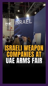 A regular occurrence since the signing of the 2020 Abraham Accords, Israeli arms companies displayed their products at a UAE defence fair on Monday. Company chiefs praised defence cooperation with the UAE and the wider region on "winning against terrorism", adding that they were proud to showcase the capabilities they had "demonstrated just lately" in Gaza. It comes as much of the world has called to boycott companies invested in Israeli arms groups to encourage divestment from those supporting 