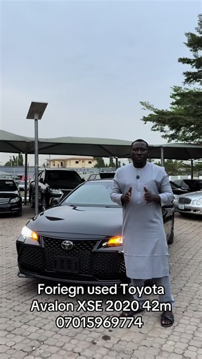 FOR SALE 🚘✨ Toyota Avalon XSE 2020 💰 Price: ₦42,000,000 Key Features: ✔️ Sporty XSE trim with luxury feel ✔️ Powerful & smooth engine ✔️ Premium leather interior ✔️ Large touchscreen infotainment ✔️ Reverse camera & parking sensors ✔️ Advanced safety features ✔️ Very comfortable executive sedan 📍 Ready for inspection 📞 Serious buyers only #ToyotaAvalon #AvalonXSE #Avalon2020 #ForSale #LuxurySedan 🚗🔥
