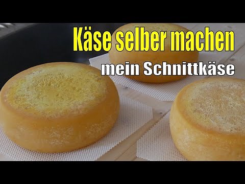 Käse selber machen | Mein Schnittkäse