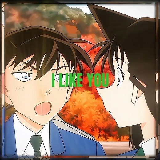 Ran Mouri kissed Kudo shinichi [Detective Conan] -Love moment-