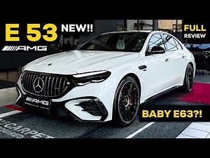 2025 MERCEDES E53 AMG Hybrid NEW 6 Cylinder 612HP Sedan FULL In-Depth Review Sound Exterior Interior