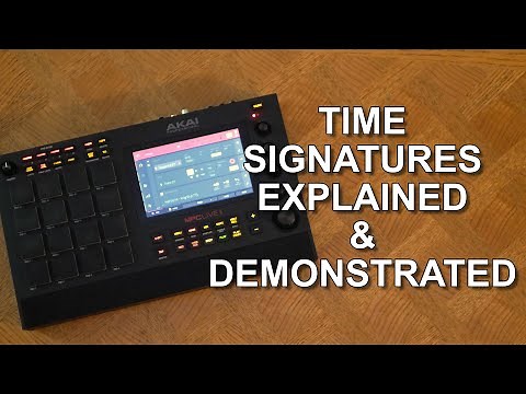 AKAI MPC! Time Signatures Explained! How To Use