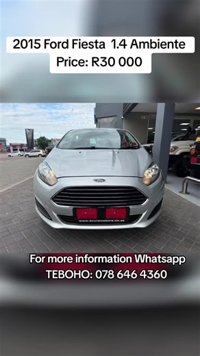 2015 Ford Fiesta 5-Door for Sale at R30 000