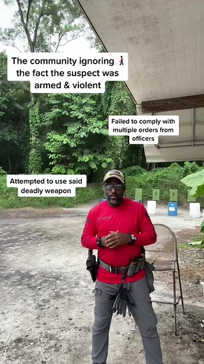 It’s frustrating when the community purposely chooses to disregard facts of these unfortunate events. #firearmsinstructor #deadlyforce #useofforce #copsontiktok #2amendment #ftactraining