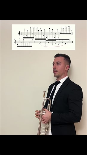 Playing Impossible Stuff🎺🤯 #trumpet #technique #practice #concerto #impossible