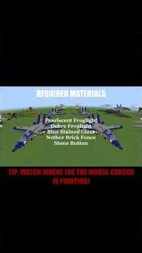 How to build the F-14D Super Tomcat Zenko #minecraft #minecraftbuilding #minecrafttutorial