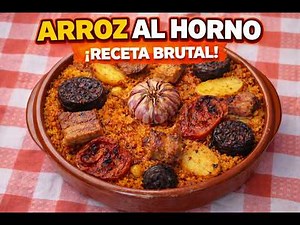 🤤 EL MEJOR ARROZ AL HORNO VALENCIANO | Receta fácil y casera