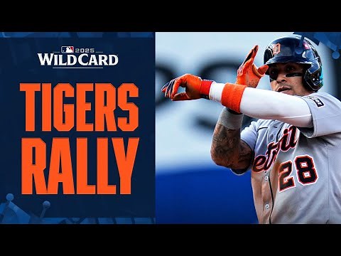 HUGE SEVENTH INNING: The Tigers score 4 runs in a decisive Game 3 of the AL Wild Card Series! 😤
