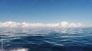 Idylic view of indian ocean, in Masoala national park. Madagascar paradise landscape. Wilderness virgin nature scene