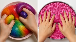 30 Minutes of Oddly Satisfying Slime ASMR | Relaxing When Stressed or Sleepy