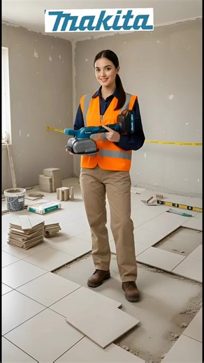 Enhancing Tiling Precision with Makita's Vibration Levelling Machine