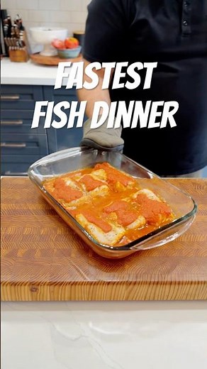 One of the quickest and easiest fish dinners, with fresh cod loin