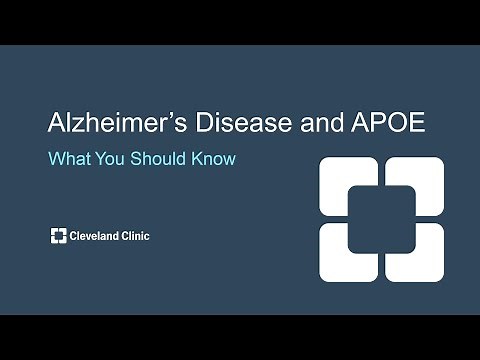 Alzheimer's Disease and APOE: What You Should Know