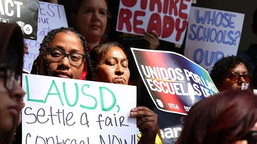 Strike looms for California's largest school district as union negotiation talks continue