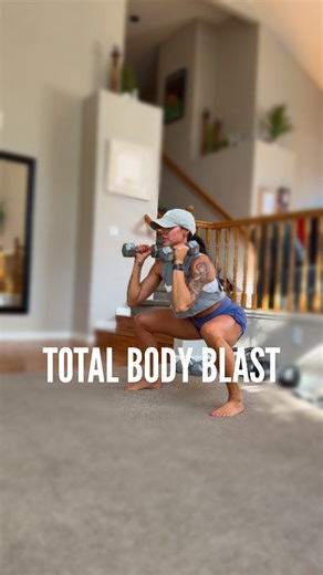 🔥 Total Body Blast Workout 💪 Ready to sweat it out and feel stronger than ever? 💥 Grab your dumbbells (I’m using 10s and 15s) and let’s crush this workout together! Here’s the plan: ✨ 5 moves, full-body focus ✨ Rest 1 minute between circuits ✨ Complete 4 total circuits Push yourself, stay consistent, and watch your strength soar! 💪 For more daily workouts and to join me on this fitness journey, check out the link in my bio! Let’s do this together! 🙌 #TotalBodyBlast #HomeWorkouts #FitnessJou