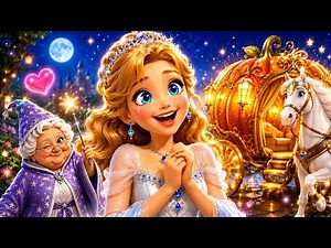 Cinderella Story in English 👑 | Princess Bedtime Stories for Kids