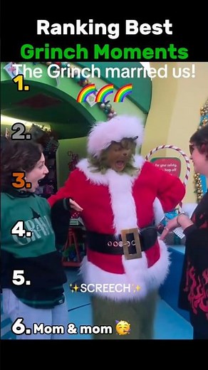 Ranking Best Grinch Moments