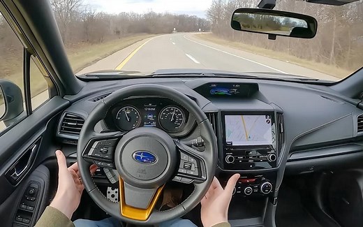 【4K第一视觉】沉浸式驾驶2022款 斯巴鲁森林人Wilderness 2.5 2022 Subaru Forester Wilderness