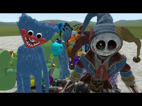 Poppy Playtime Chapter 5 Monsters in Garry’s Mod 😱 (Huggy, Lily & Prototype Chaos!) | Garry's Mod