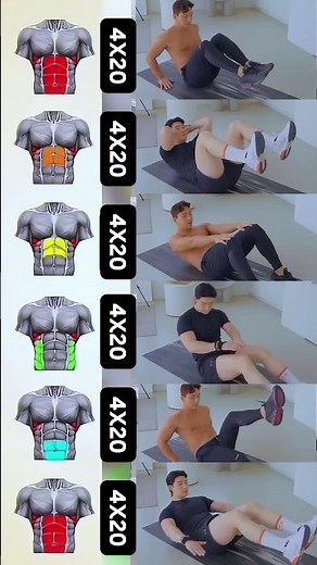 Build PERFECT Abs and Muscular Upper Body with these Exercises? #exercise #workout #abs #Muscle