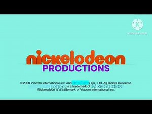 Nickelodeon Productions Logo Letters