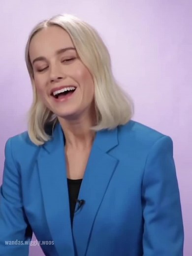 Brie Larson Comfort Interview with Puppies