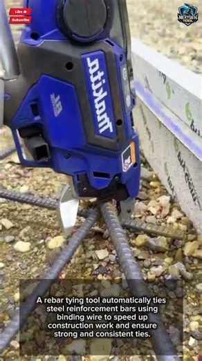 How Tool Rebar Tying Machine Works for Construction#tool