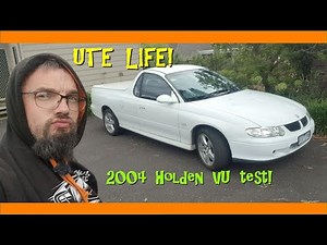 UTE LIFE! 2001 Holden VU Ute Test in Melbourne, Australia (Pom alert)