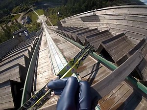 skihopp Gopro | Greg Roe Trampoline