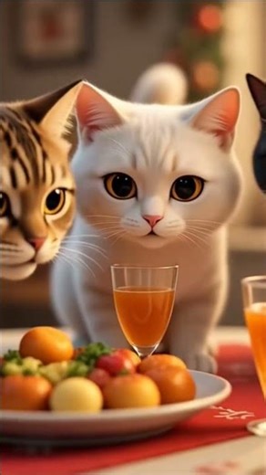 クリスマスパーティー#ai #cat #ねこ #christmas