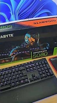 Rtx 5080 GIGABYTE Windforce oc sff - Review #funny #gaming #gigabyte #rtx #nvidia #pc #test #gpu