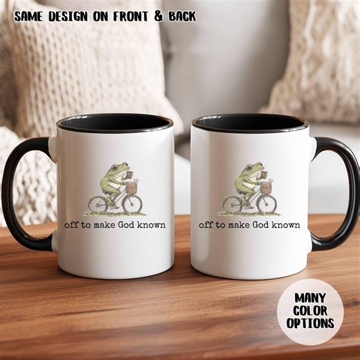 Frog Bike Classical Conversations Tutor Gift CC Tutor Coffee Mug Classical Conversations Community Cup Christian Homeschool Mom Cocoa Mug - Etsy