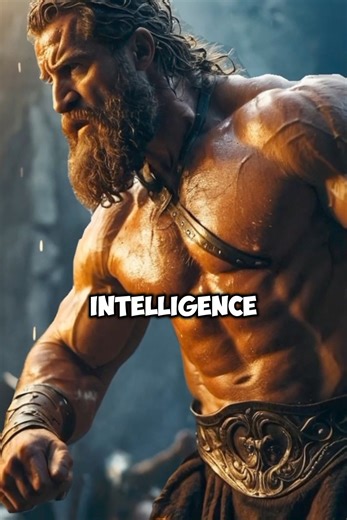 "🌟 Mythological Mondays 🌟 Discover the epic tale of Heracles vs. Antaeus! 💪 Heracles outsmarted the invincible giant by lifting him off the ground, cutting off his strength from the earth. A true victory of brains over brawn! 🏋️‍♂️✨ #GreekMythology #Heracles #Antaeus #EpicTales" | Myths & Legends