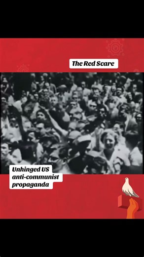 Anti-communist propaganda was wild. Not too much has changed since the Red Scare. #communistpartyusa #communism #history #propaganda