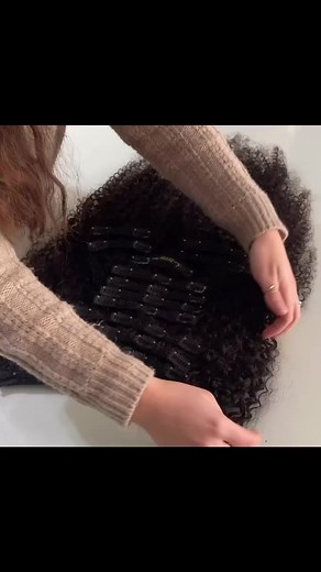 﫧 EXTENSION CLIP CAPELLI NATURALI 﫧...