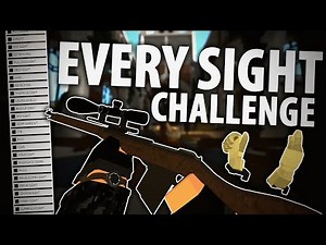 Every Sight Challenge (Mosin Edition) Phantom Forces!