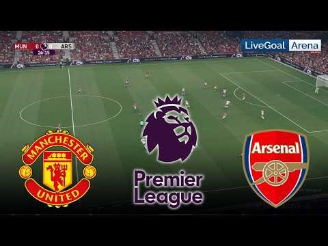 Manchester United vs Arsenal | Full Match Highlights | Premier League | PES 2021 Gameplay Simulation