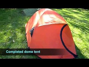 How To Put Up A Dome Tent