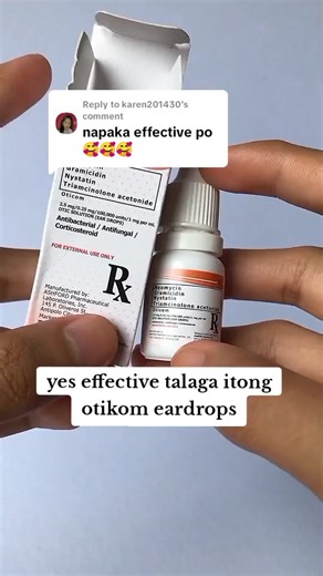 Oticom Ear Drops for Ear Infection Treatment