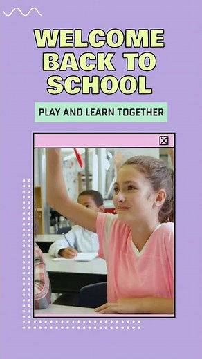 Free Back to School Instagram Reels Video Template (Customizable) - FlexClip