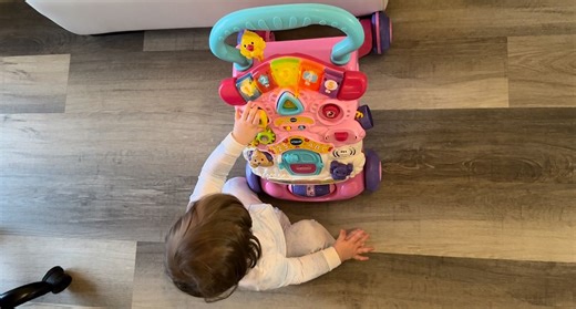 Watch My Daughter Learned to Walk With This! VTech Walker on Amazon Live