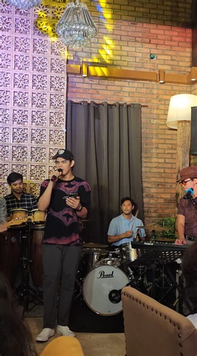 13K views · 223 reactions | Logan and Danilo connection part 2. Mr Brightside (first time to play it also藍) kakamiss magdrums! | Rocco Nacino | Facebook