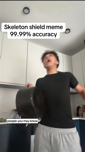 #fyp #skeleton #meme #viral | skeleton shield