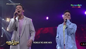 AT ANG HIRAP male duet performance with Erik Santos The Greatest Showdown - ASAPOFFICIAL | Sam Mangubat