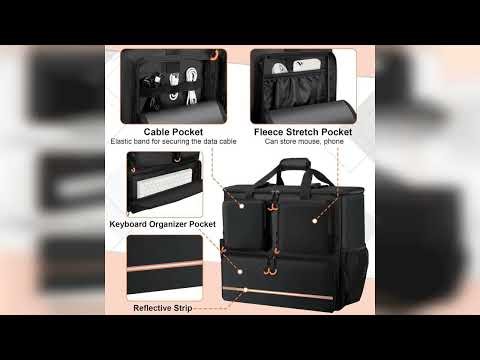 Review: Computer Desktop Tower Large Carrying Case, PC Travel Case for Computer's Box for Movi...