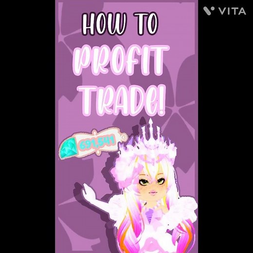 HOW TO PROFIT TRADE IN ROYALE HIGH! *EASY* #roblox #royalehigh