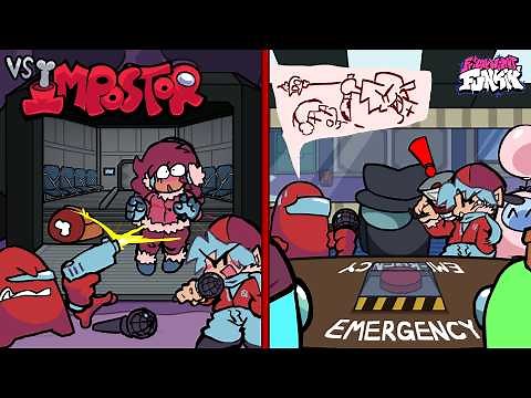 FNF: VS IMPOSTOR 2025 // New Among Us Mod // +Cutscenes, events █ Friday Night Funkin' █