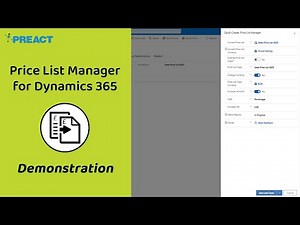How To Quickly Update Dynamics 365 Sales Price Lists | Price List Manager
