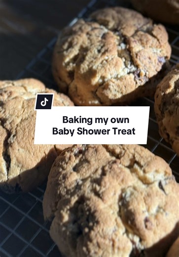 Baking Baby Shower Treats at 36 Weeks Pregnant